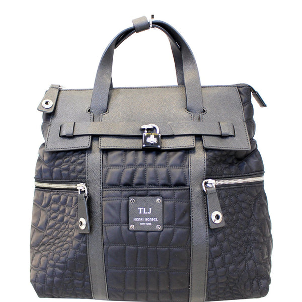 Henri Bendel Jetsetter Convertible Backpack Black-US