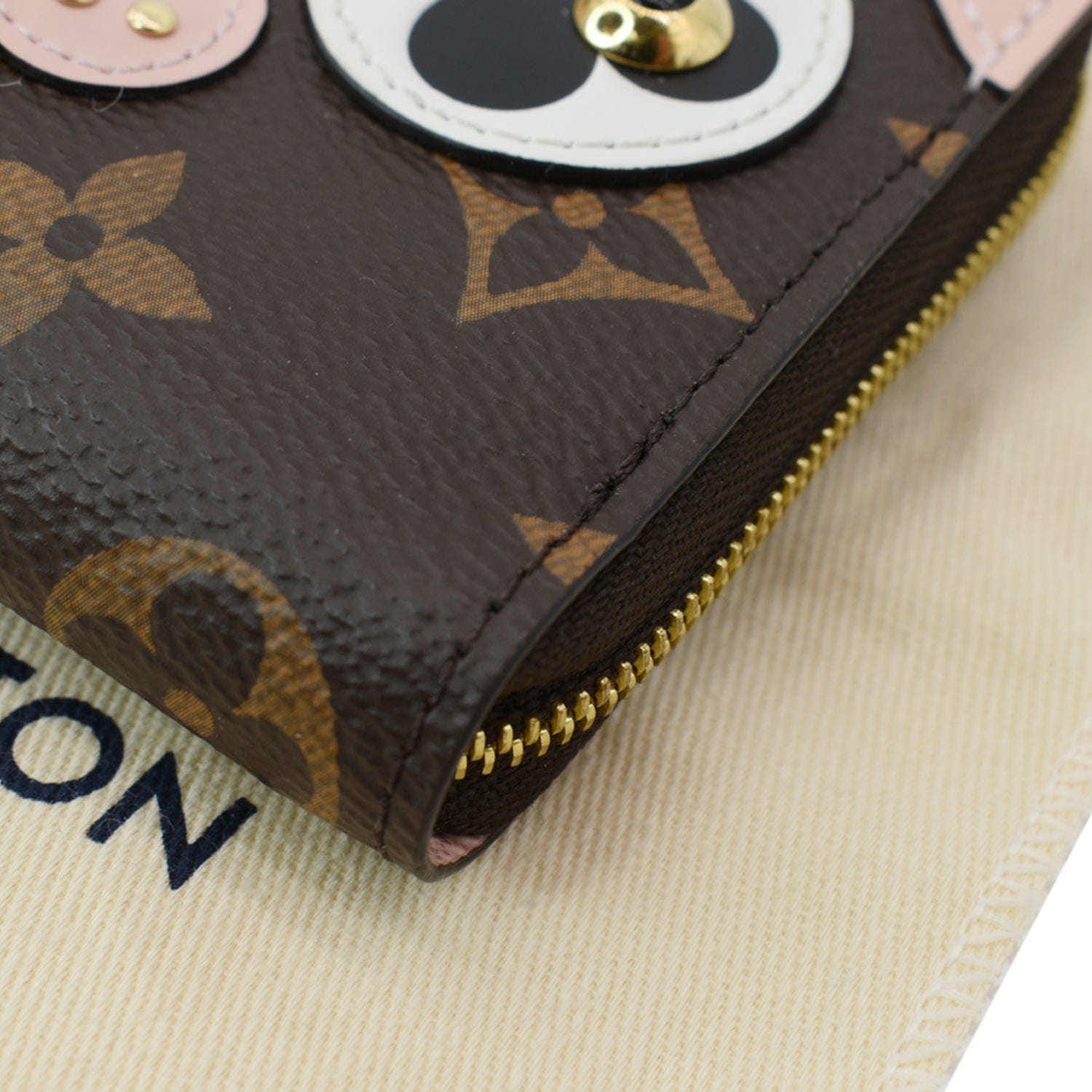 Zippy Coin Purse Valentine Dog Monogram – Keeks Designer Handbags
