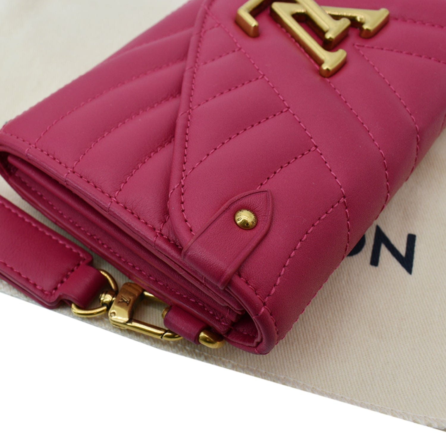 Louis Vuitton Womens Long Wallets, Pink