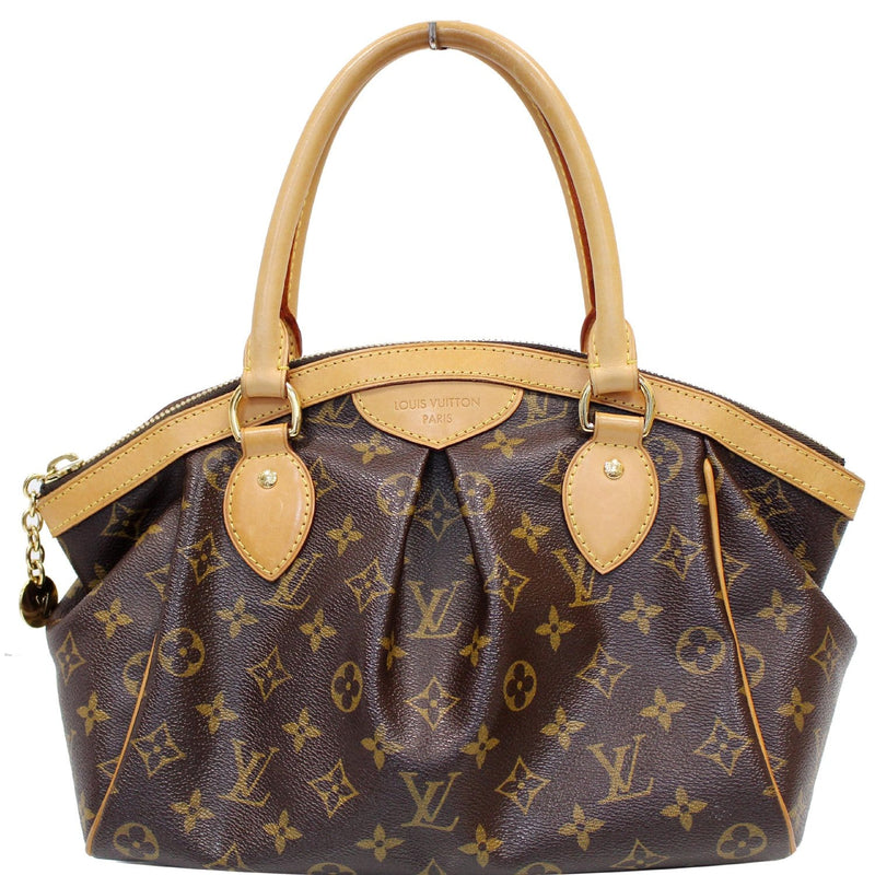 used Pre-owned Louis Vuitton Handbag Monogram Tivoli PM Brown Canvas Ladies M40143 (Good), Adult Unisex, Size: (HxWxD): 22cm x 28cm x 12cm / 8.66'' x