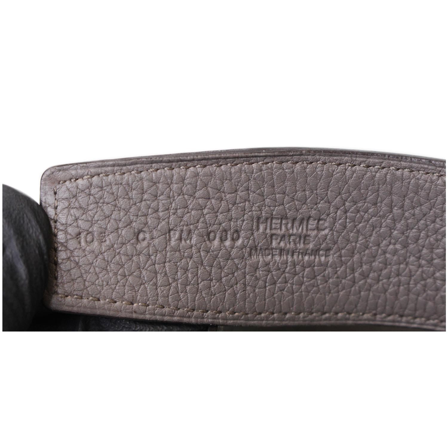 Hermès Black/Blue Leather Reversible Silver Hammered Finished H Buckle Belt  90cm Hermes