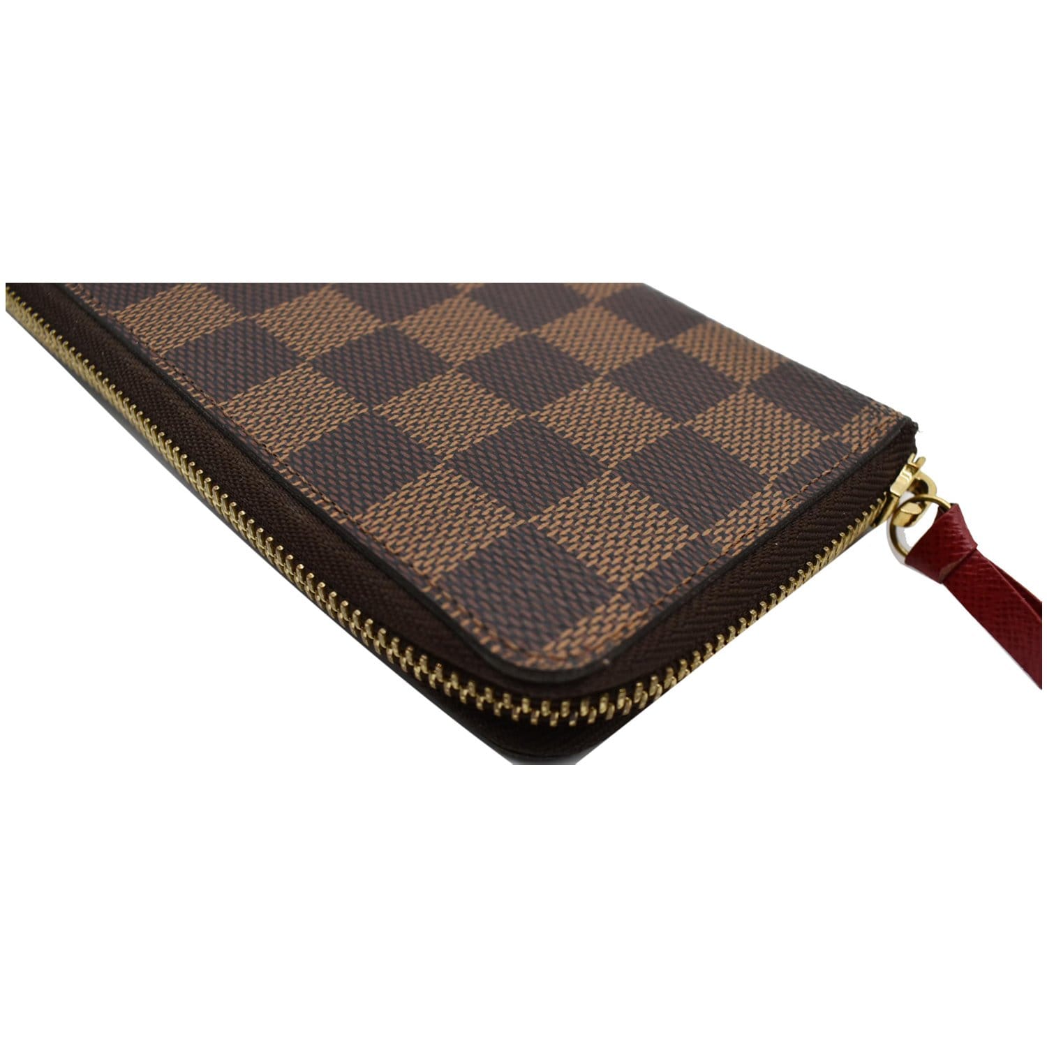 Louis Vuitton, Bags, Louis Vuitton D Ebene Cherryclmence Long Zip Wallet  Microchipped May 222