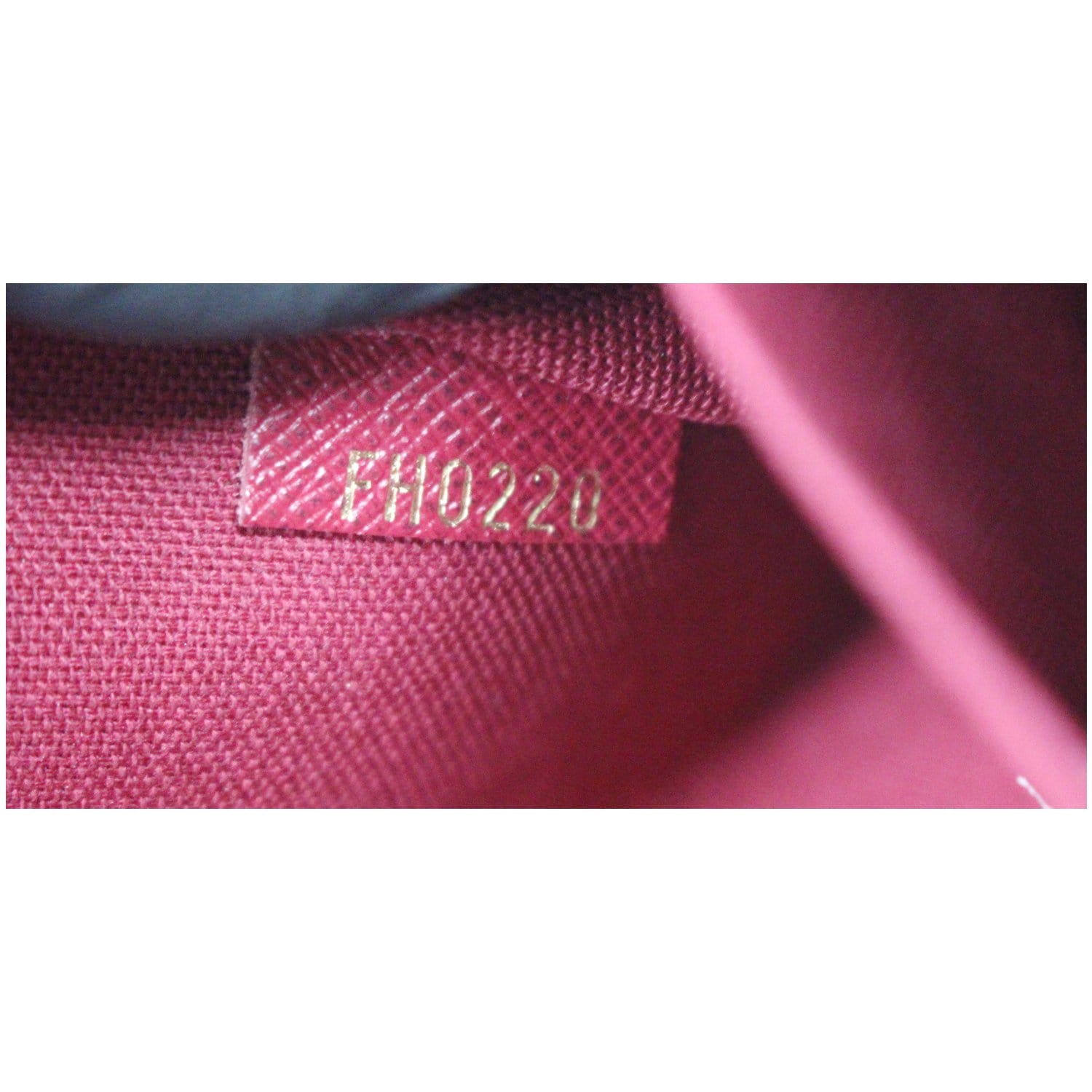 Authentic Louis Vuitton LV Monogram Logo Pink Felicie Pochette
