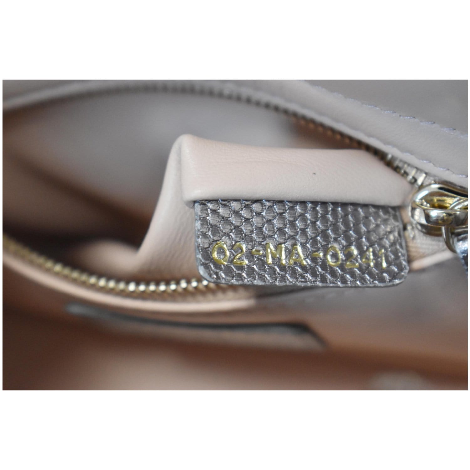 Christian Dior Mini Lady Dior 17cm Bag with Diamond Charms Lizard Skin  Silver Hardware, White - SYMode Vip