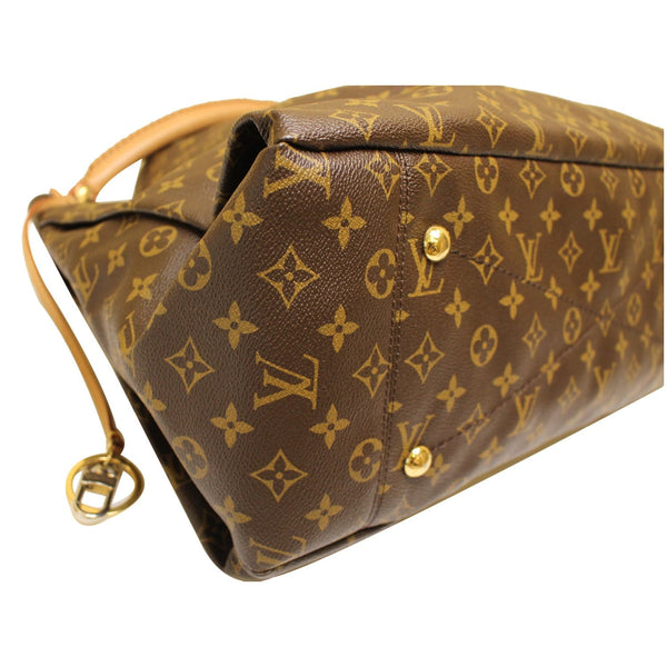 Brass studs Lv Artsy GM Monogram Canvas Shoulder Bag