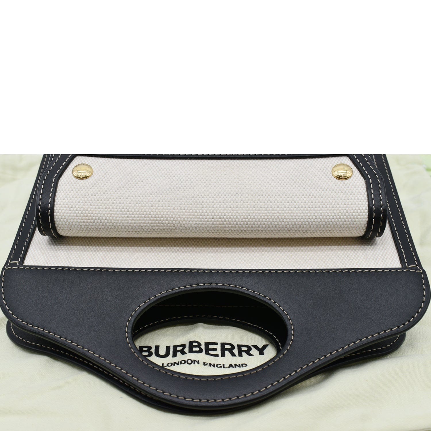 Vegan leather mini bag Burberry Multicolour in Vegan leather - 33210536