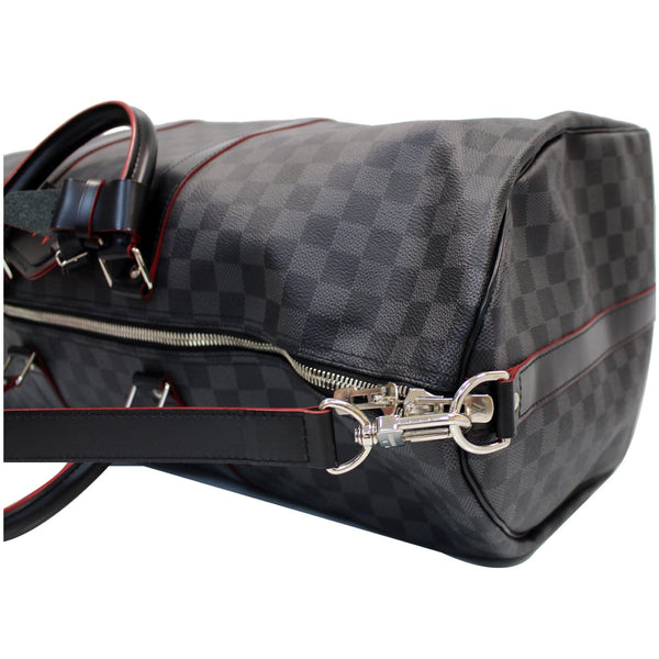 Louis Vuitton Keepall 55 Damier Graphite Travel Bag side view