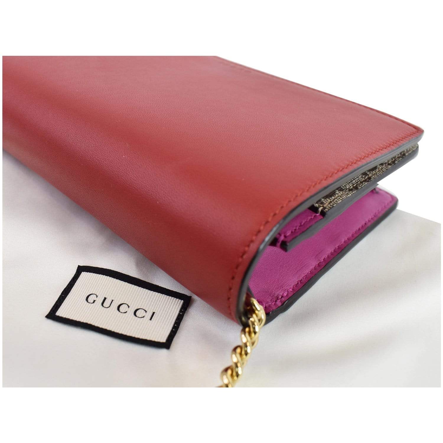 Gucci GG Supreme Wallet on Chain Bag (SHF-19851) – LuxeDH