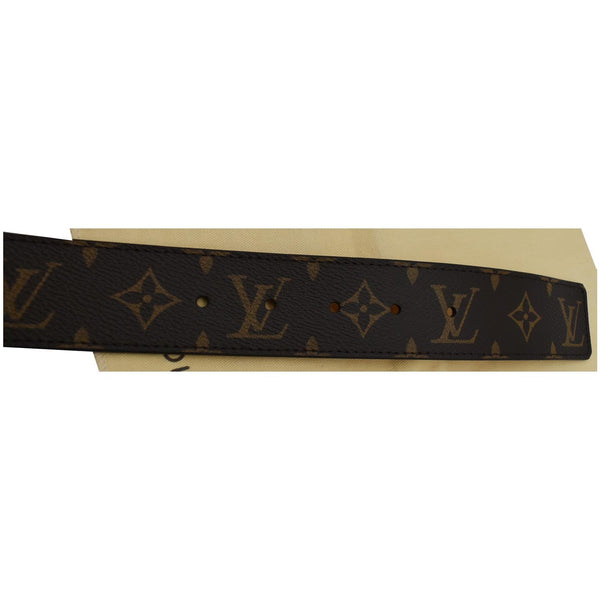 Louis Vuitton LV Initiales Monogram Canvas Buckle Belt