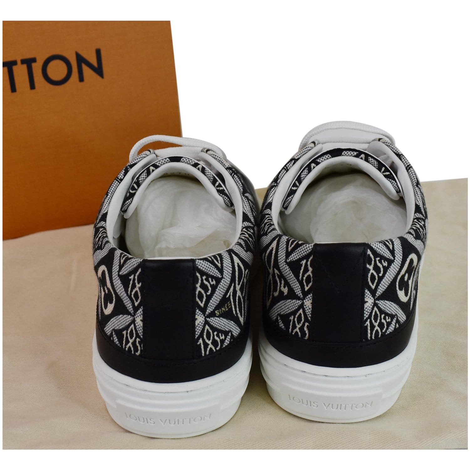 Louis Vuitton LV Monogram Leather Sneakers
