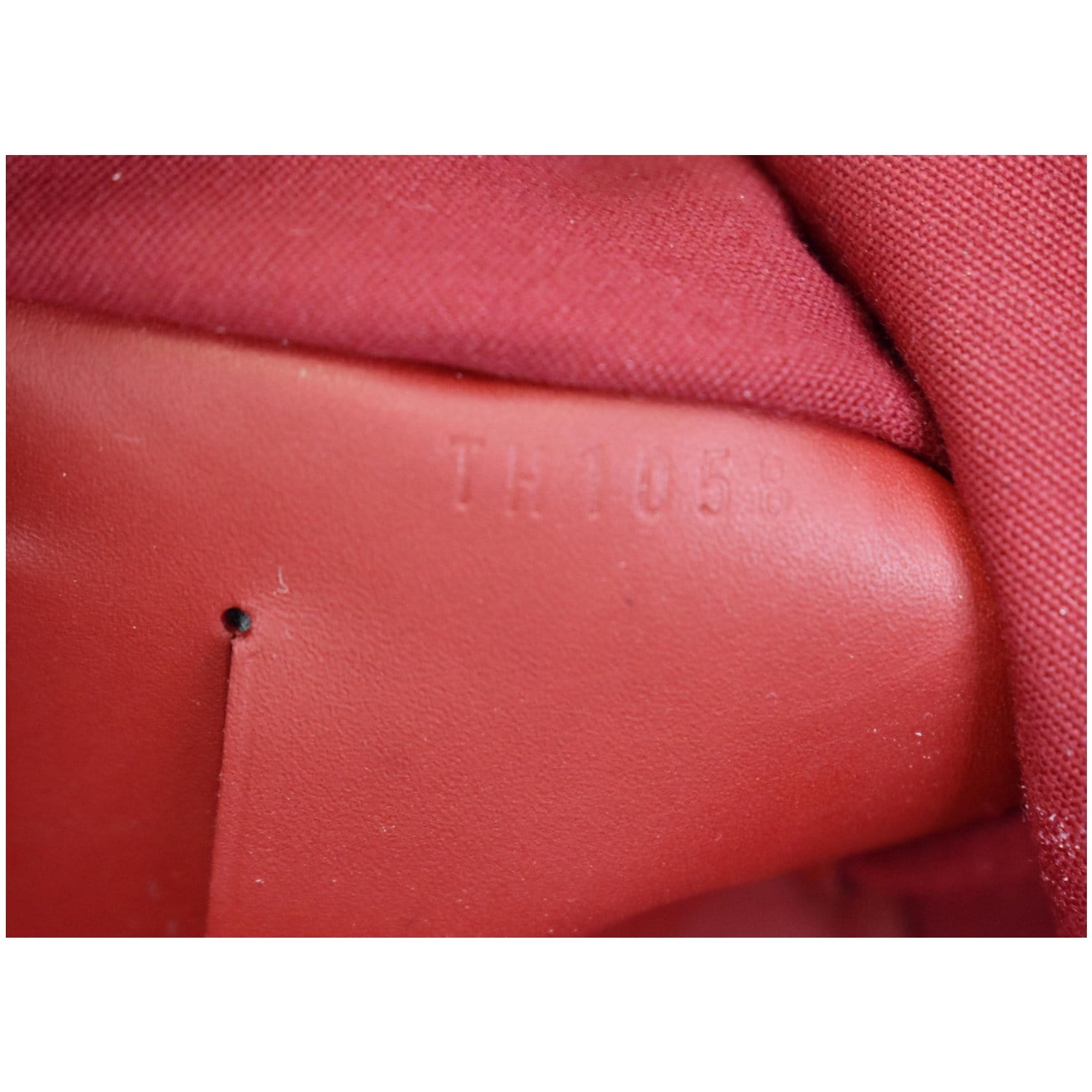 Louis Vuitton Red Monogram Vernis Sunset Boulevard Convertible, Lot #77037