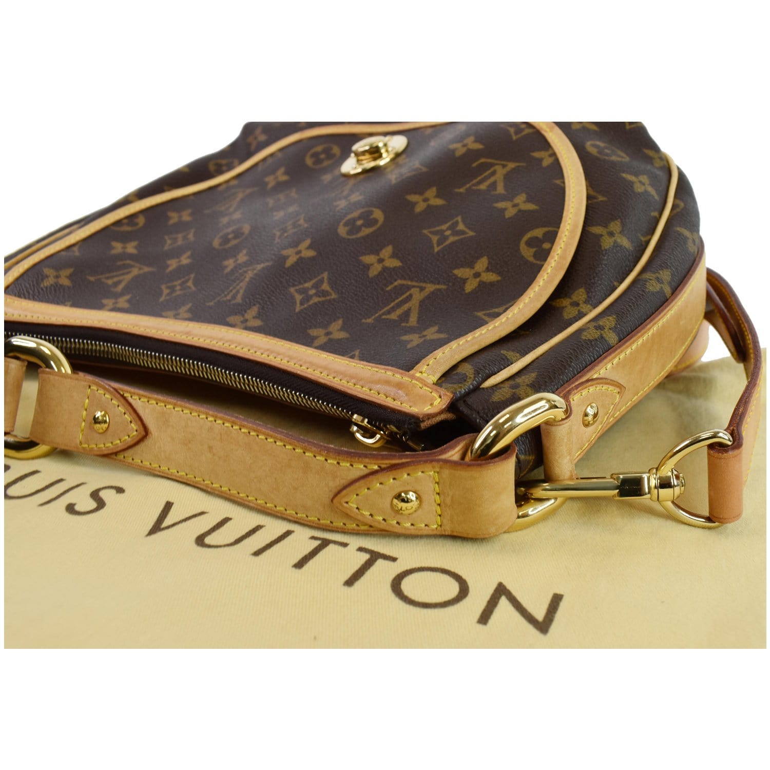 Louis Vuitton Tulum Handbag Monogram Canvas GM For Sale at 1stDibs