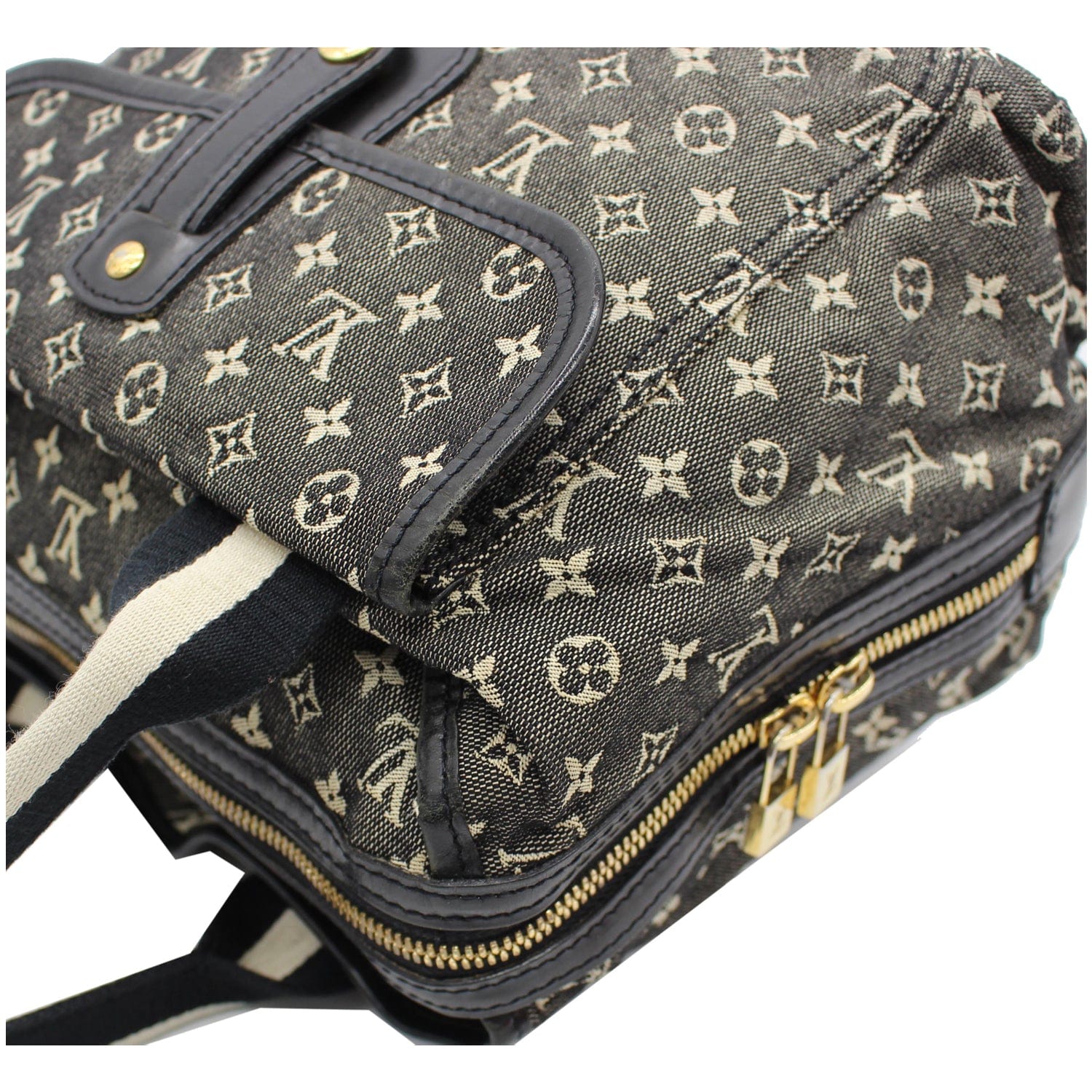 Louis Vuitton B Backpack Black Monogram Mini Lin