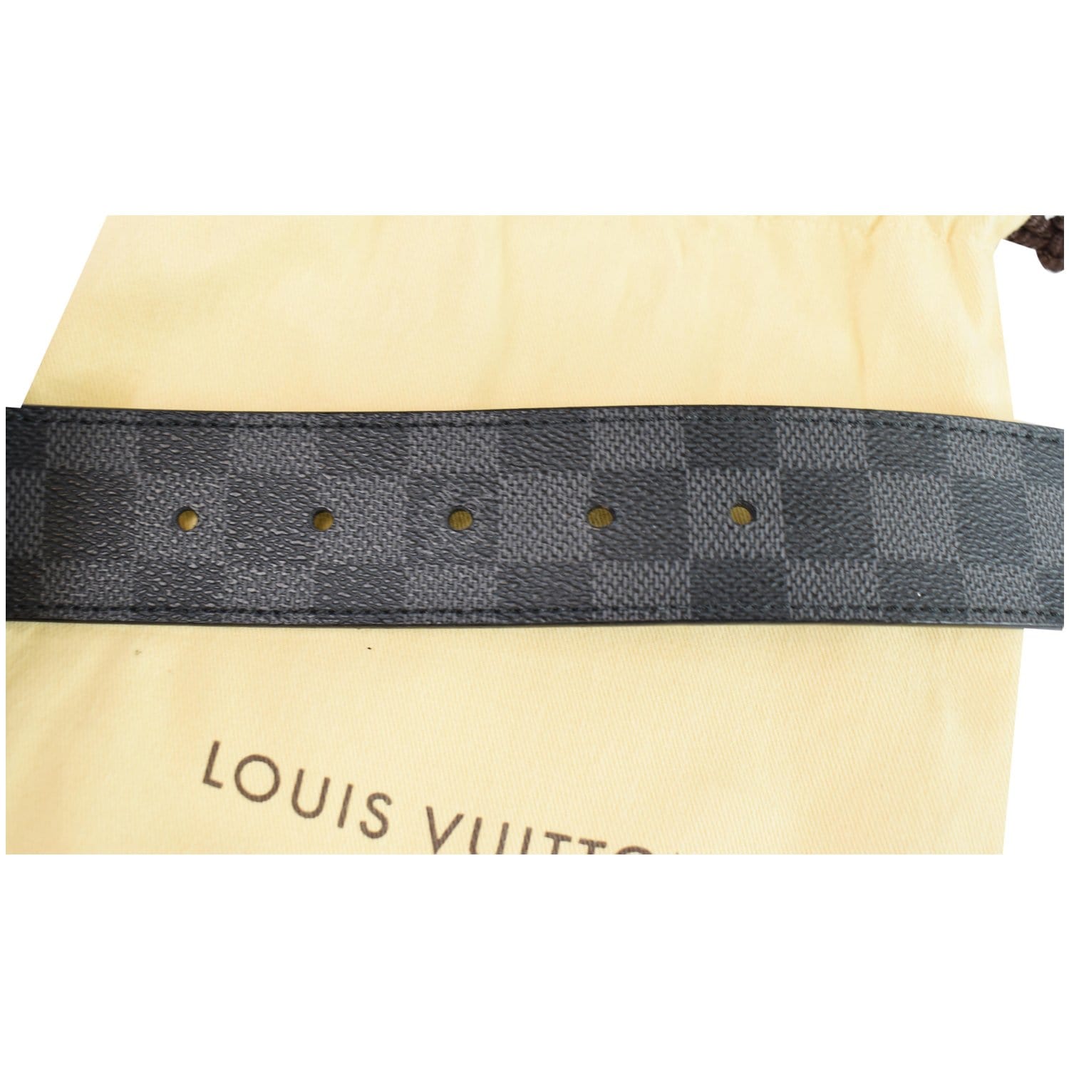 Louis Vuitton Damier Graphite Ceinture Pont Neuf Belt 860823 – Bagriculture