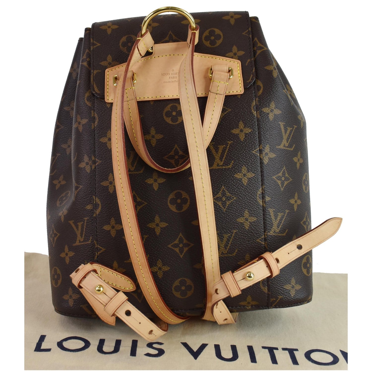 Authentic Louis Vuitton Monogram MONTSOURIS Backpack