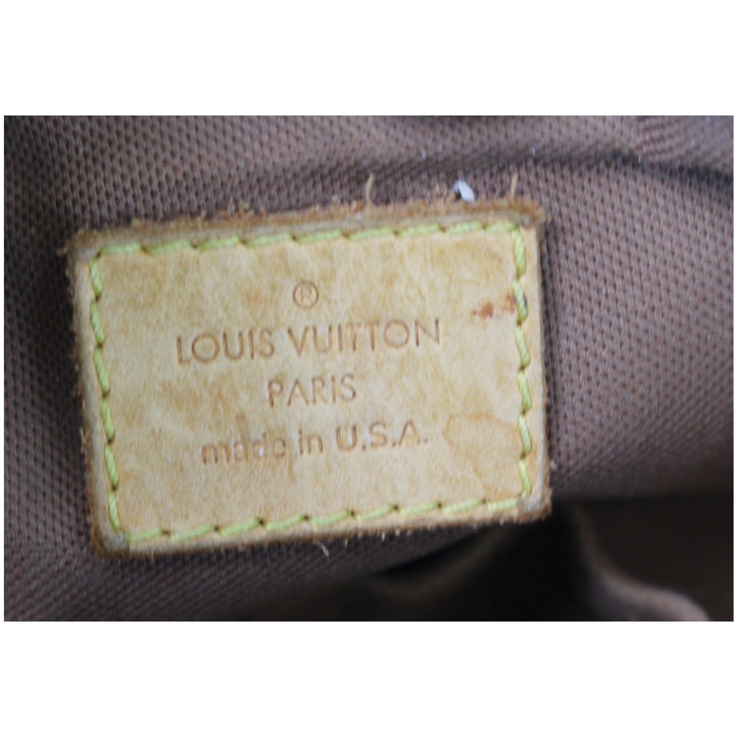 Louis Vuitton Popincourt Brown Cloth ref.923514 - Joli Closet