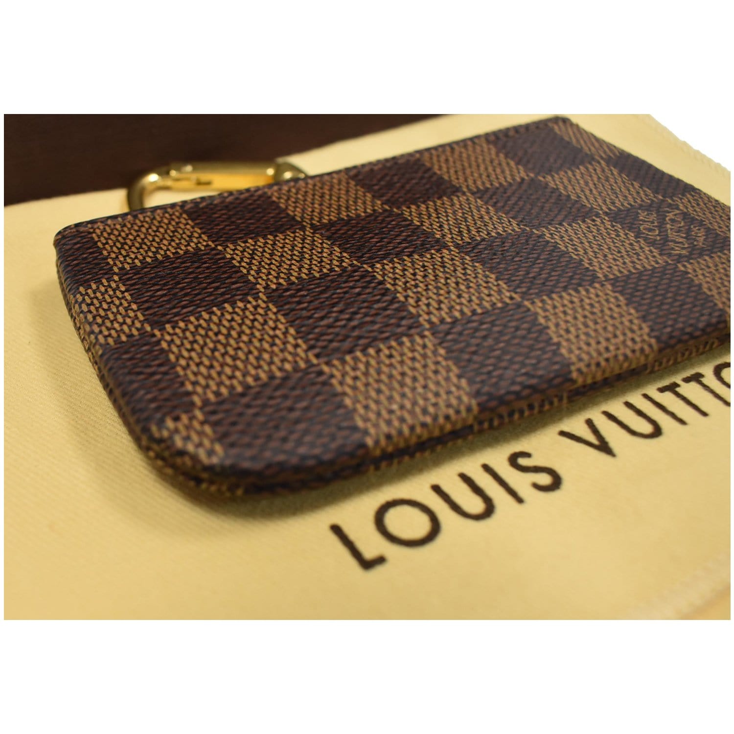 Louis Vuitton Key Pouch Damier Ebene Coin Purse Auction