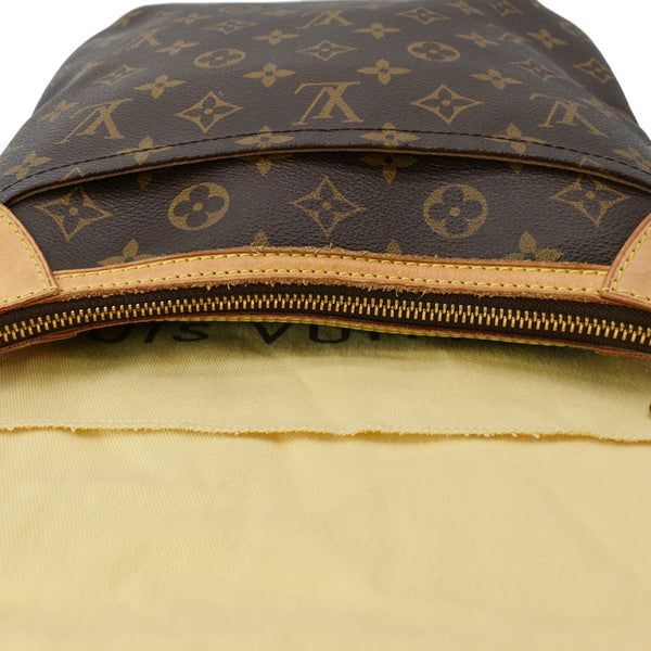 LOUIS VUITTON Odeon PM Monogram Canvas Crossbody Bag Brown