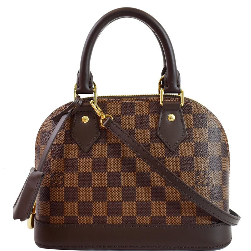 Louis Vuitton Alma Handbag Damier with Braided Detail BB - ShopStyle  Shoulder Bags