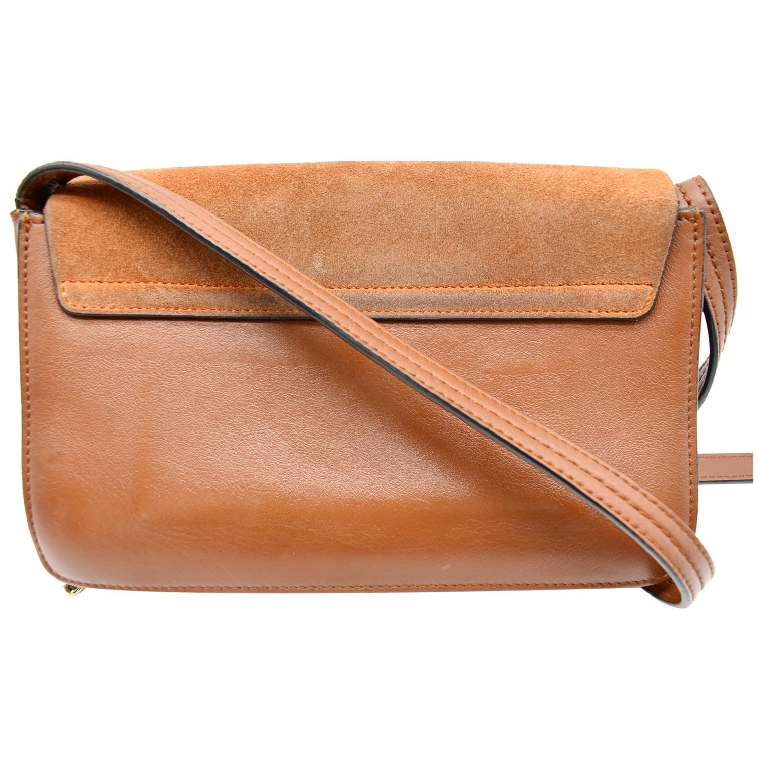 Chloe Faye Shoulder Bag Leather and Suede Small at 1stDibs
