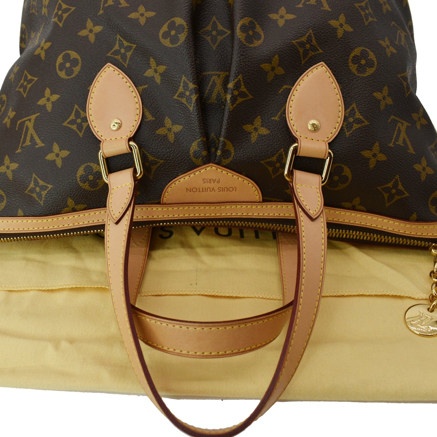 Louis Vuitton Brown Monogram Palermo PM Bag – The Closet