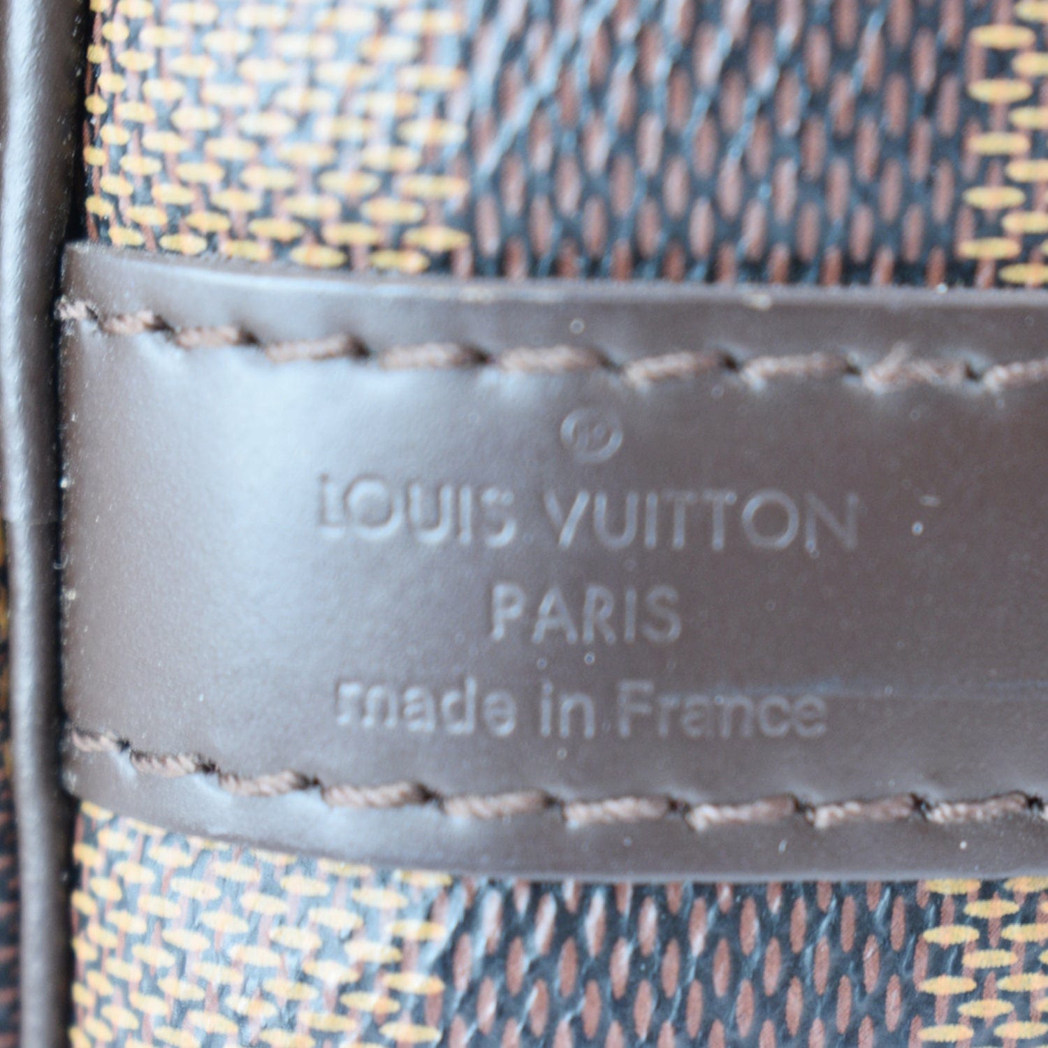 Authentic Louis Vuitton Damier Ebene Speedy Black Gray Leather LV