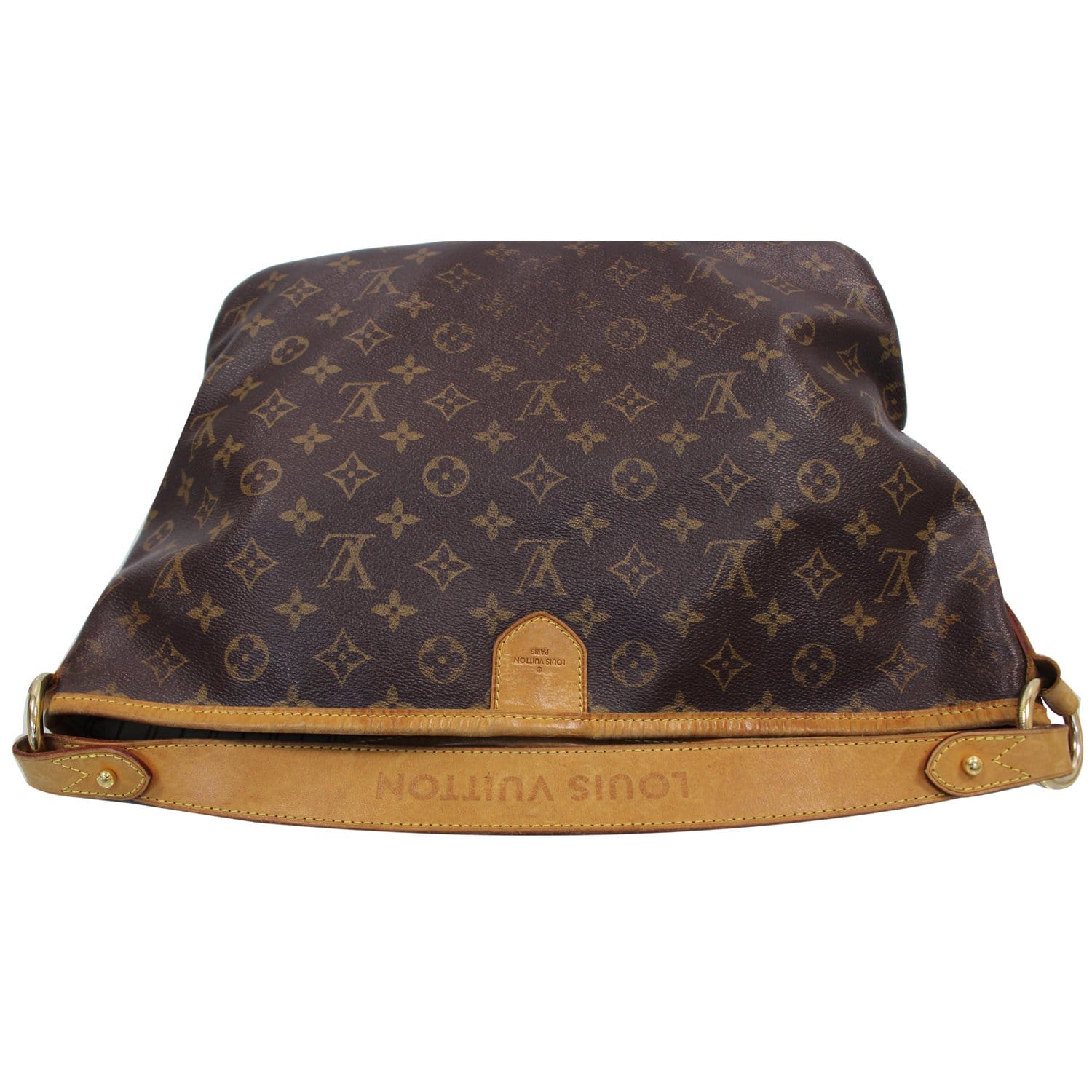 Pre-Owned Louis Vuitton Shoulder Bag Bowat Chapo Brown Black Gold