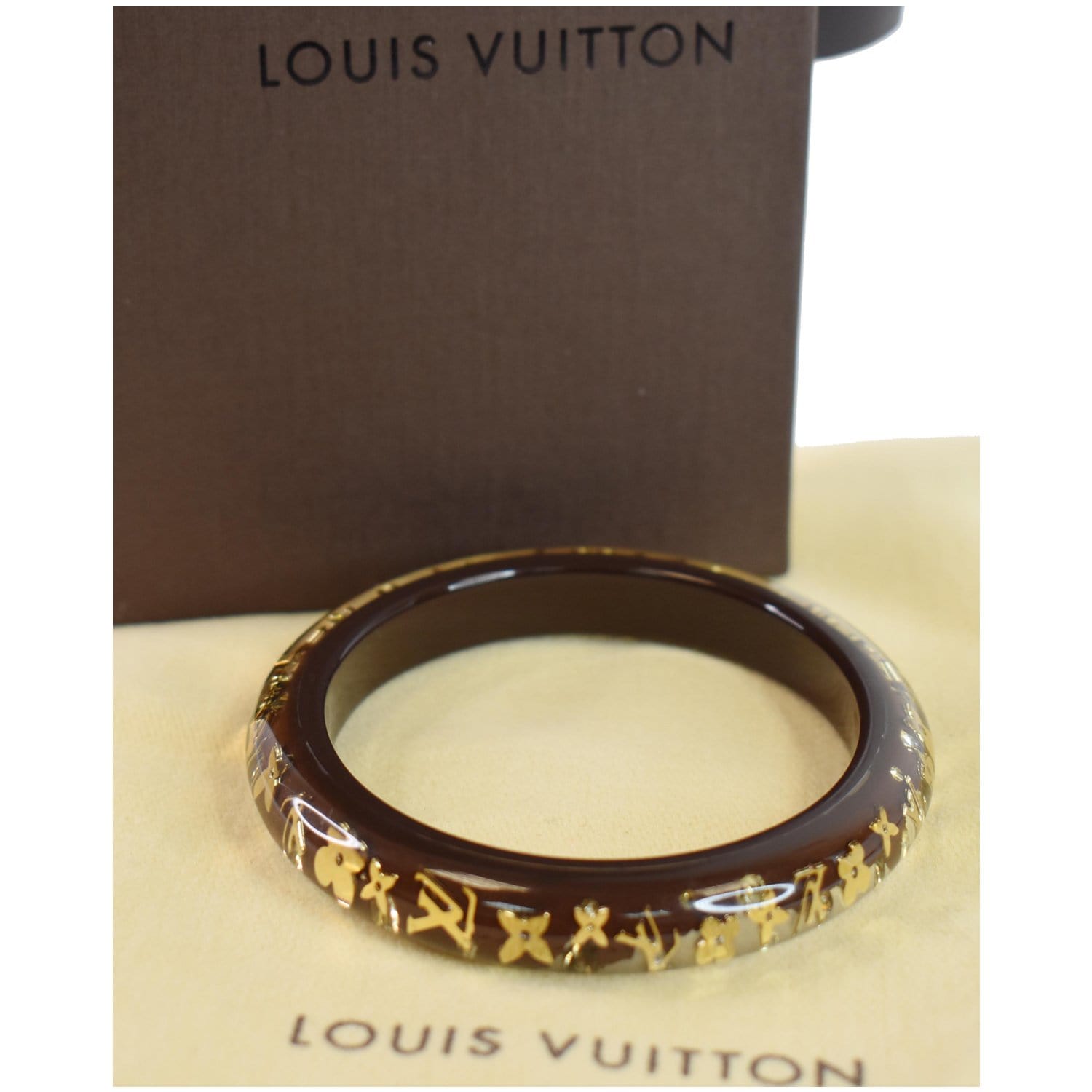 Louis Vuitton - Authenticated Inclusion Bracelet - Plastic Brown for Women, Very Good Condition