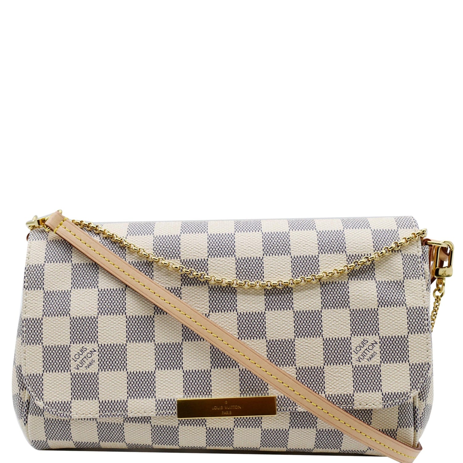 Louis Vuitton, Bags, Louis Vuitton Crossover Blue And White Checkered Bag