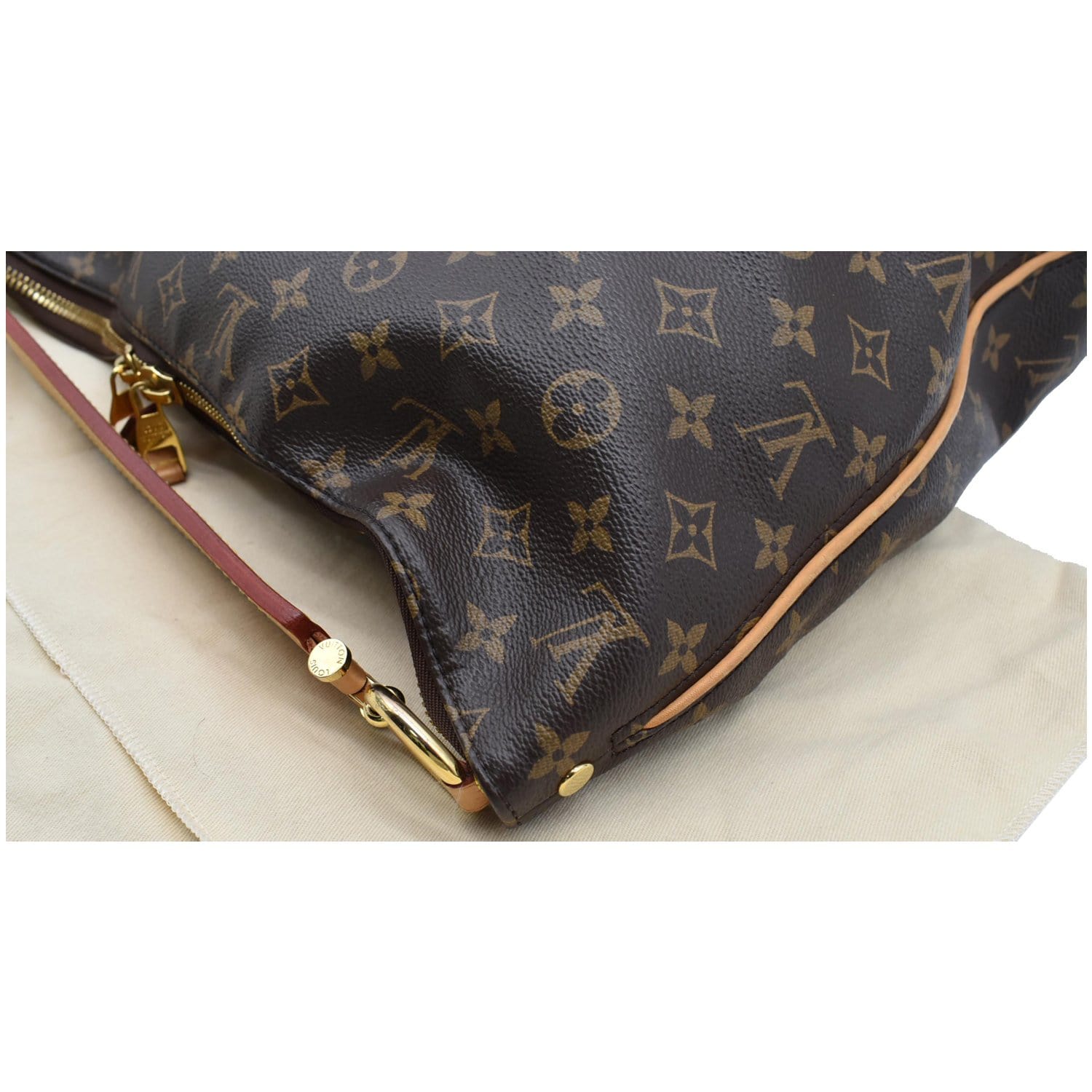 Louis Vuitton Sully Handbag Monogram Canvas MM at 1stDibs