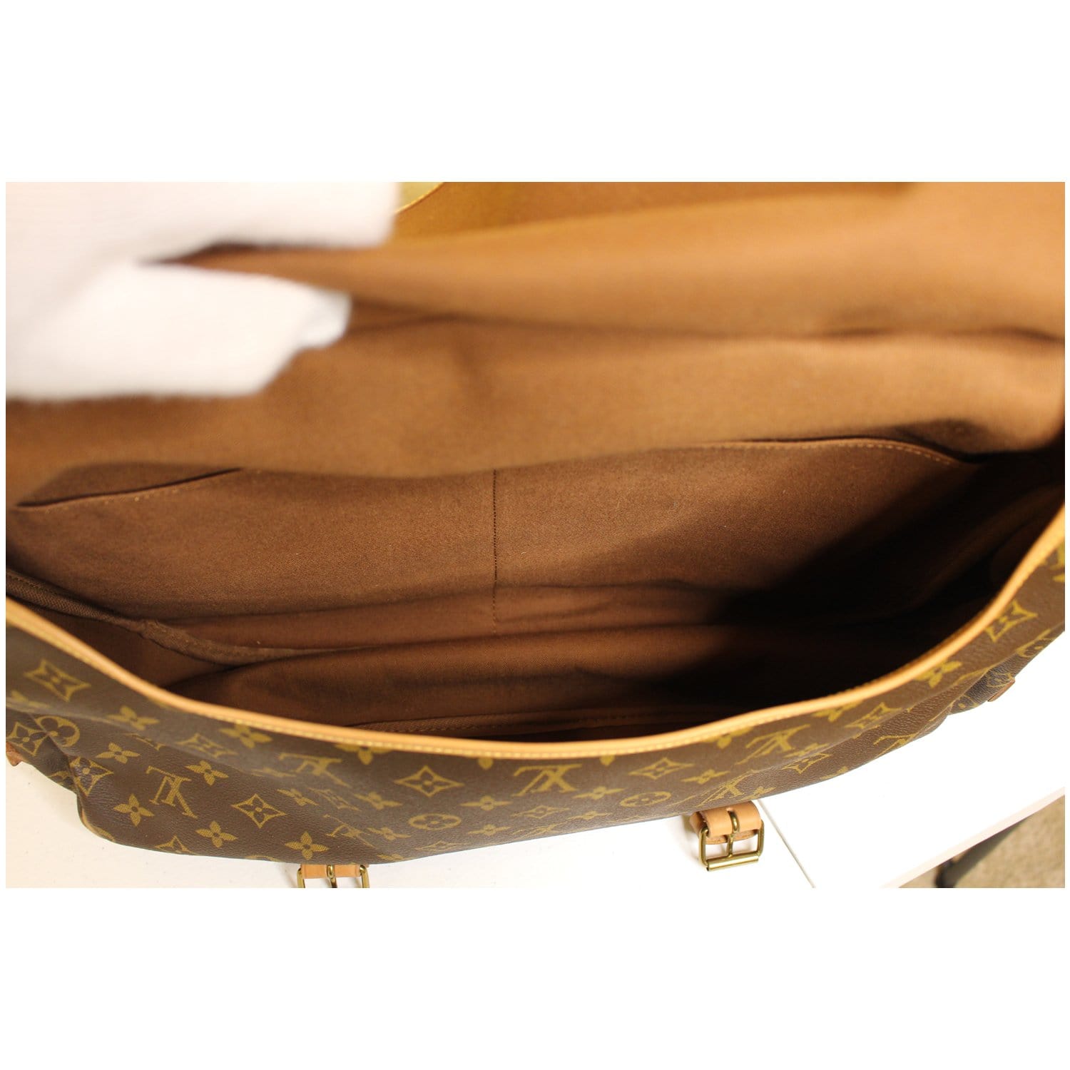 Louis Vuitton Vintage - Monogram Saumur 43 Bag - Brown - Monogram Canvas  and Vachetta Leather Handbag - Luxury High Quality - Avvenice