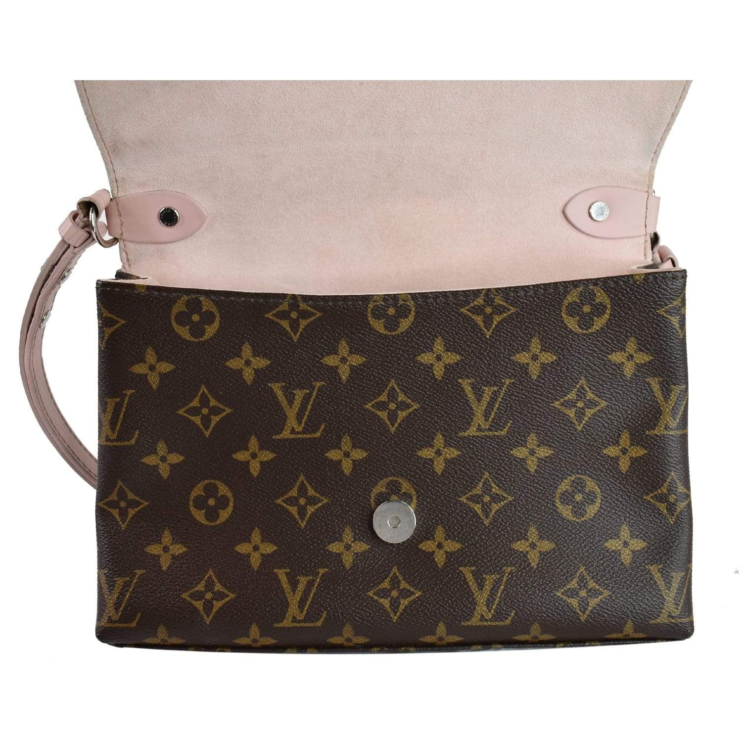 Louis Vuitton Saint Michel Leather Handbag