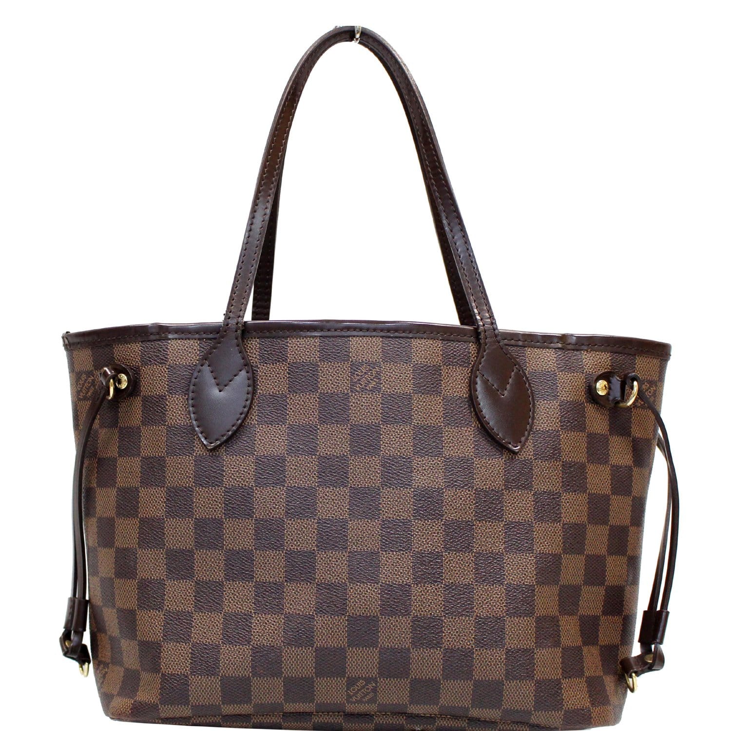 LOUIS VUITTON Never full PM Damier WomenTote Bag Brown Discontinued  produ