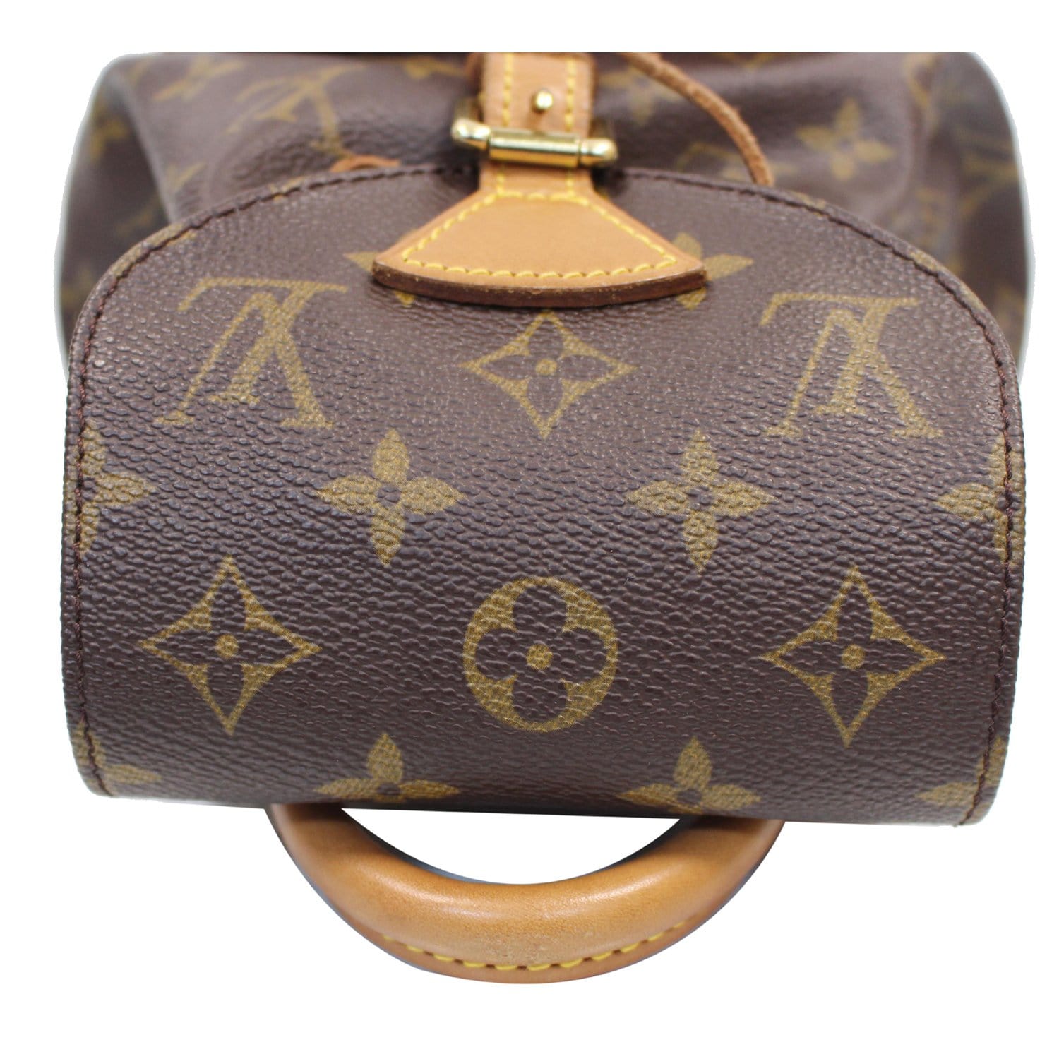 Louis Vuitton, Bags, Louis Vuitton Vintage Monogram Mini Montsouris Brown  Canvas And Leather Backpack