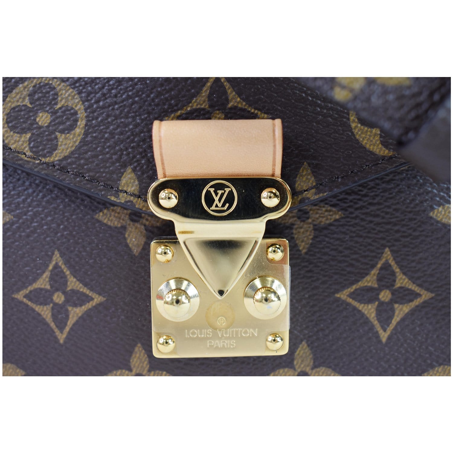 Louis Vuitton Pochette Métis Shoulder Bag Brown Canvas M40780