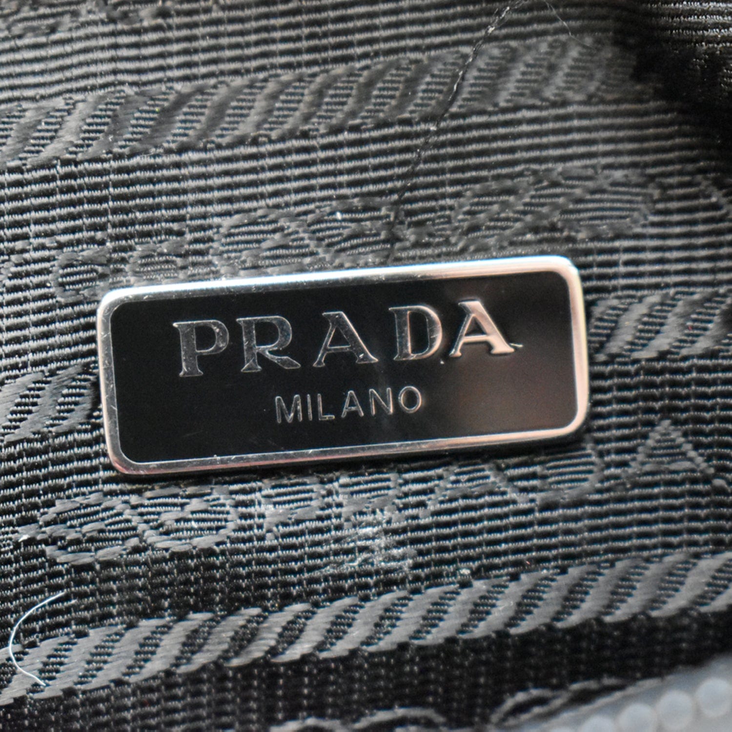 PRADA Re-Edition 2000 Mini Nylon Shoulder Bag Black