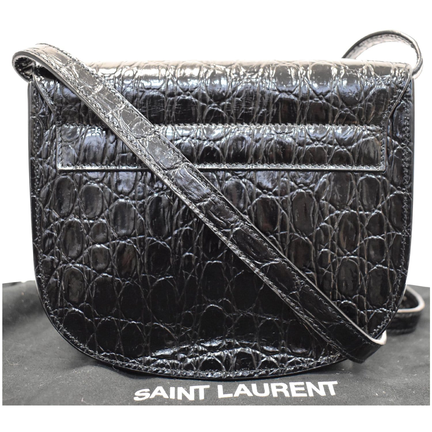 Saint Laurent Small Kaia Satchel Bag in Olive