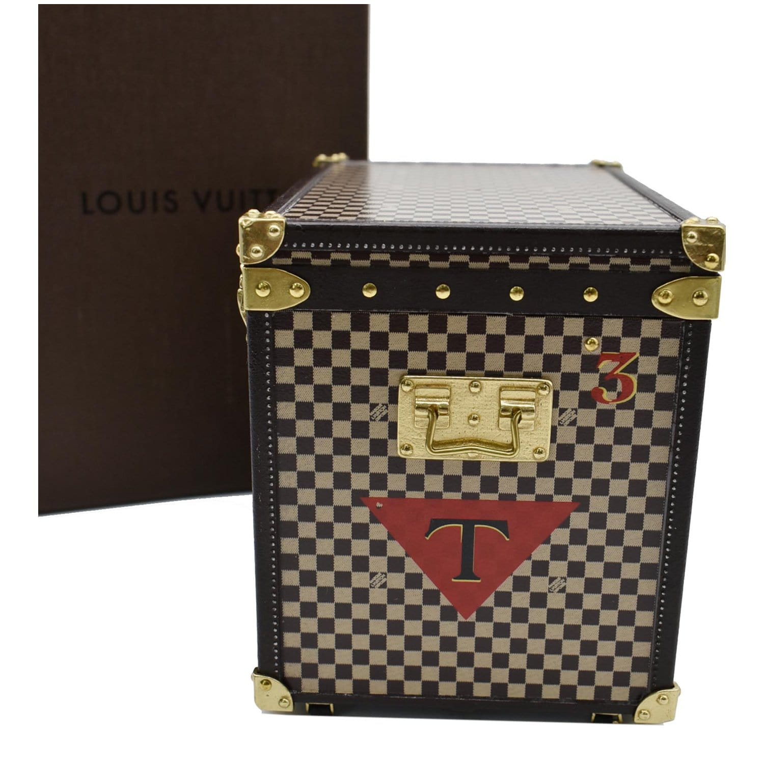 Louis Vuitton Mini Trunk Damier Canvas Travel Jewelry Case at 1stDibs  louis  vuitton jewelry box, louis vuitton trinket box, louis vuitton jewelry case