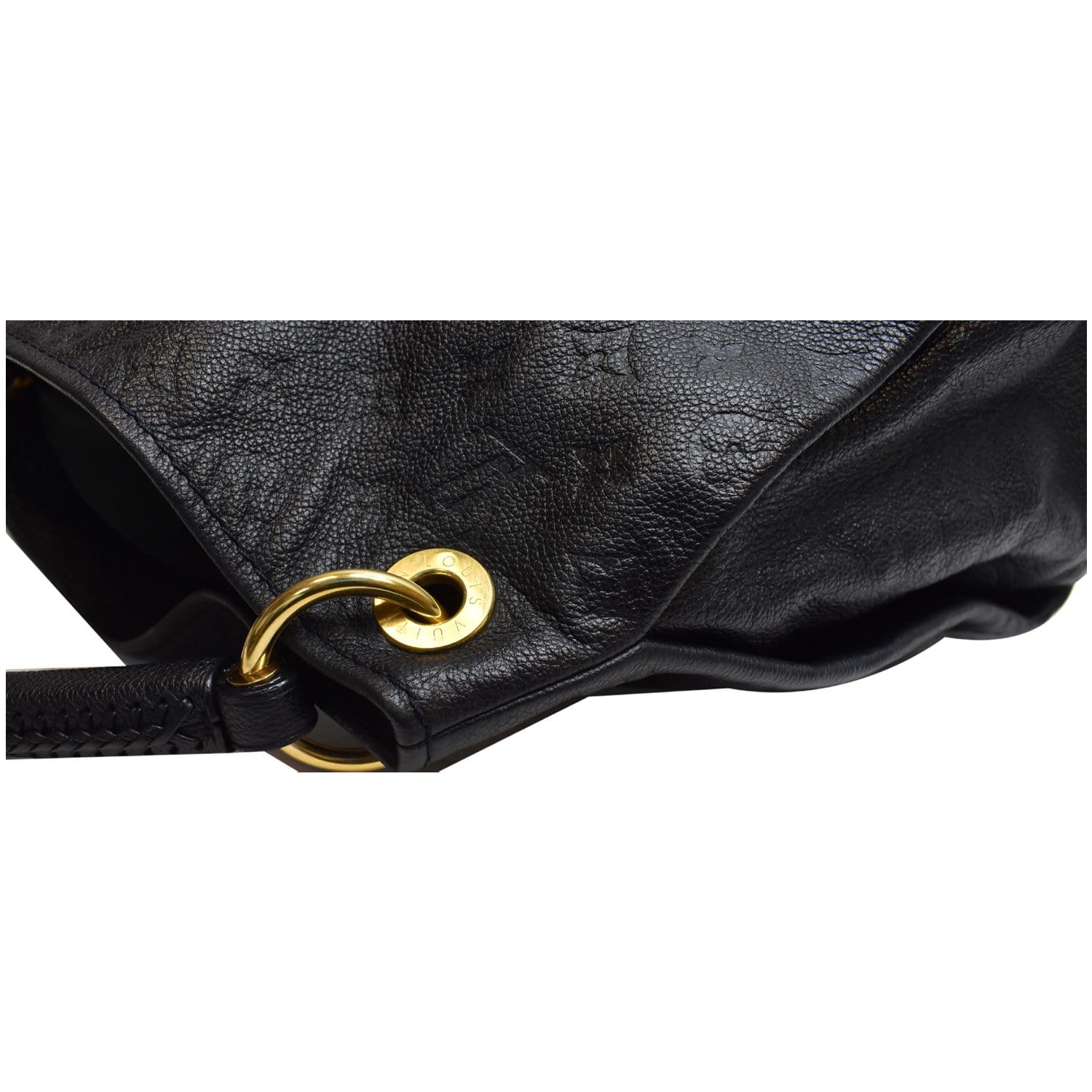 Louis Vuitton Artsy MM in Black Monogram Empreinte Leather