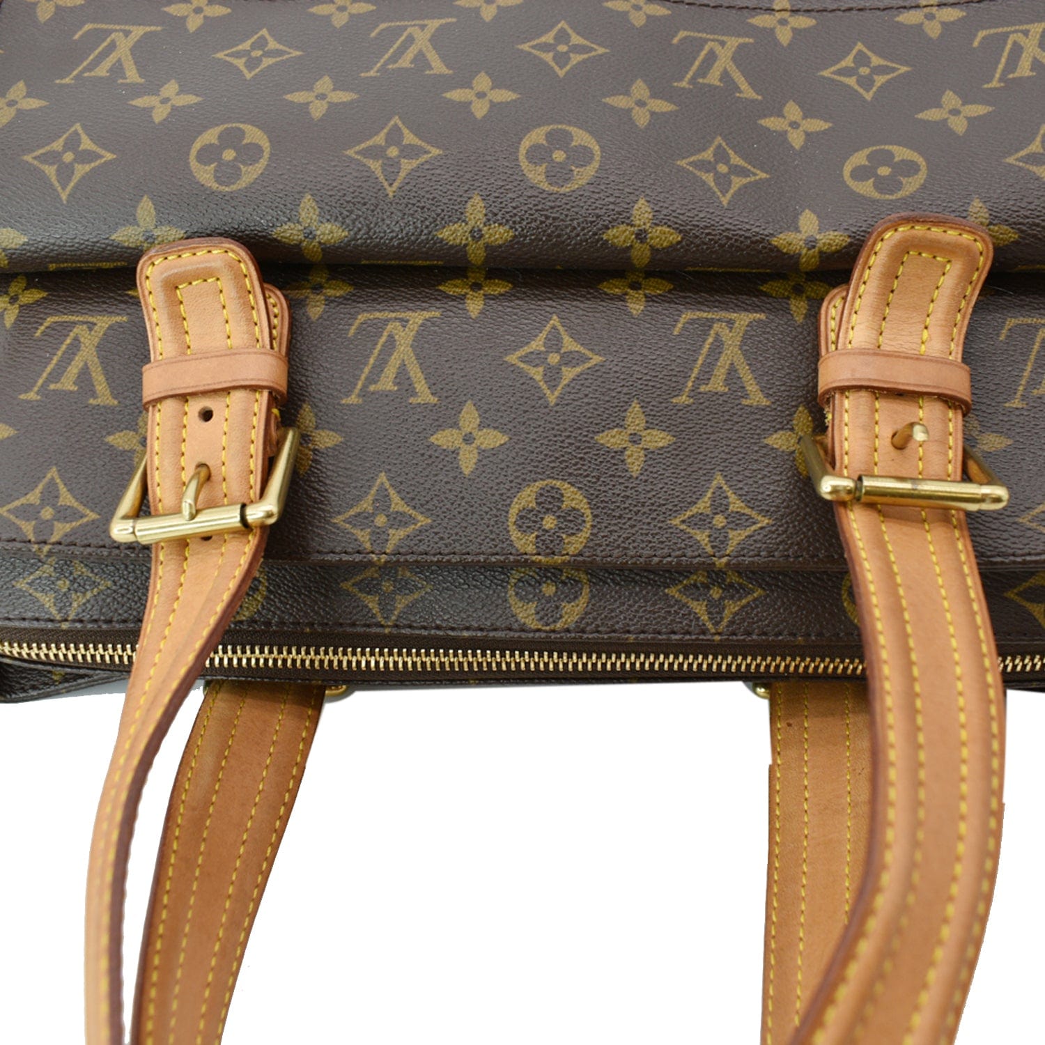 Louis Vuitton Monogram Excentri Cite Bag - Brown Handle Bags