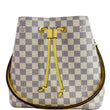 LOUIS VUITTON Neonoe MM Damier Azur Crossbody Bag Pineapple