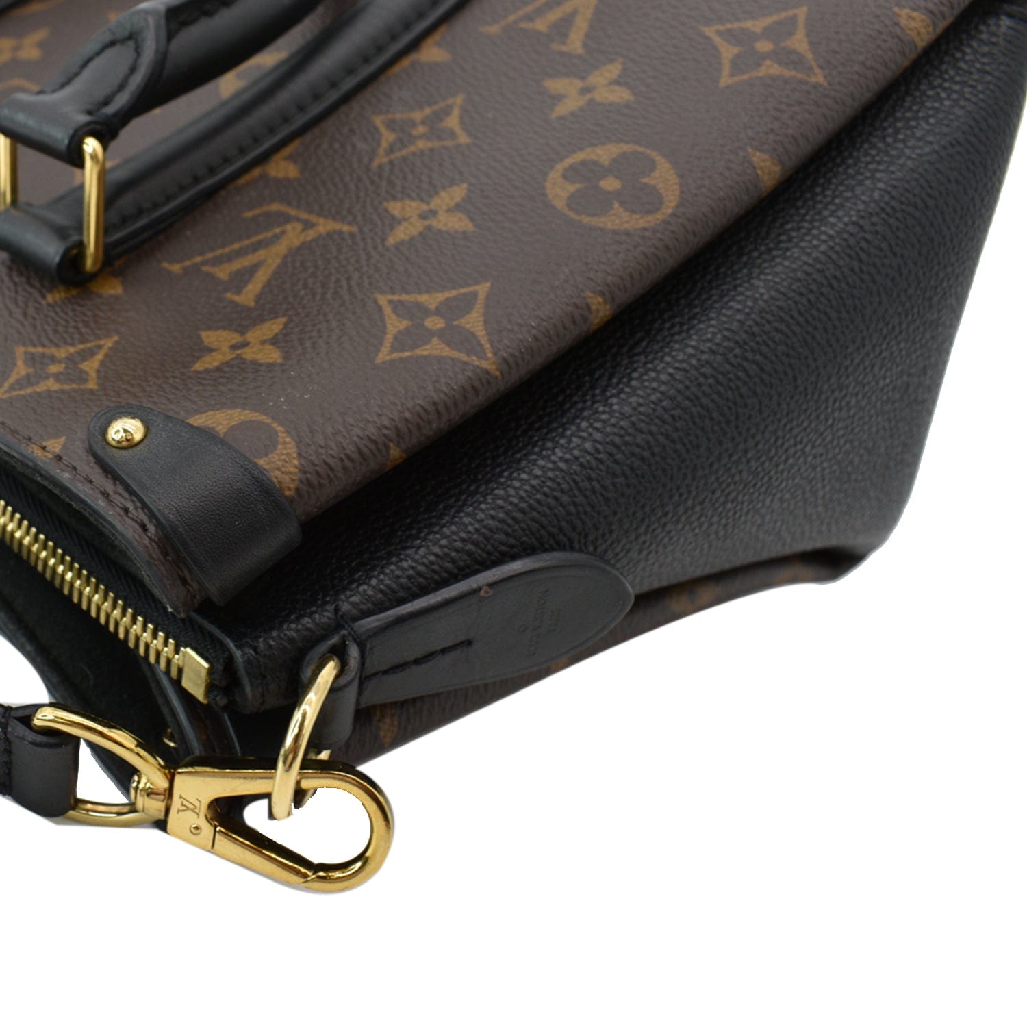 Louis Vuitton Soufflot Tote Monogram Canvas with Leather BB at 1stDibs