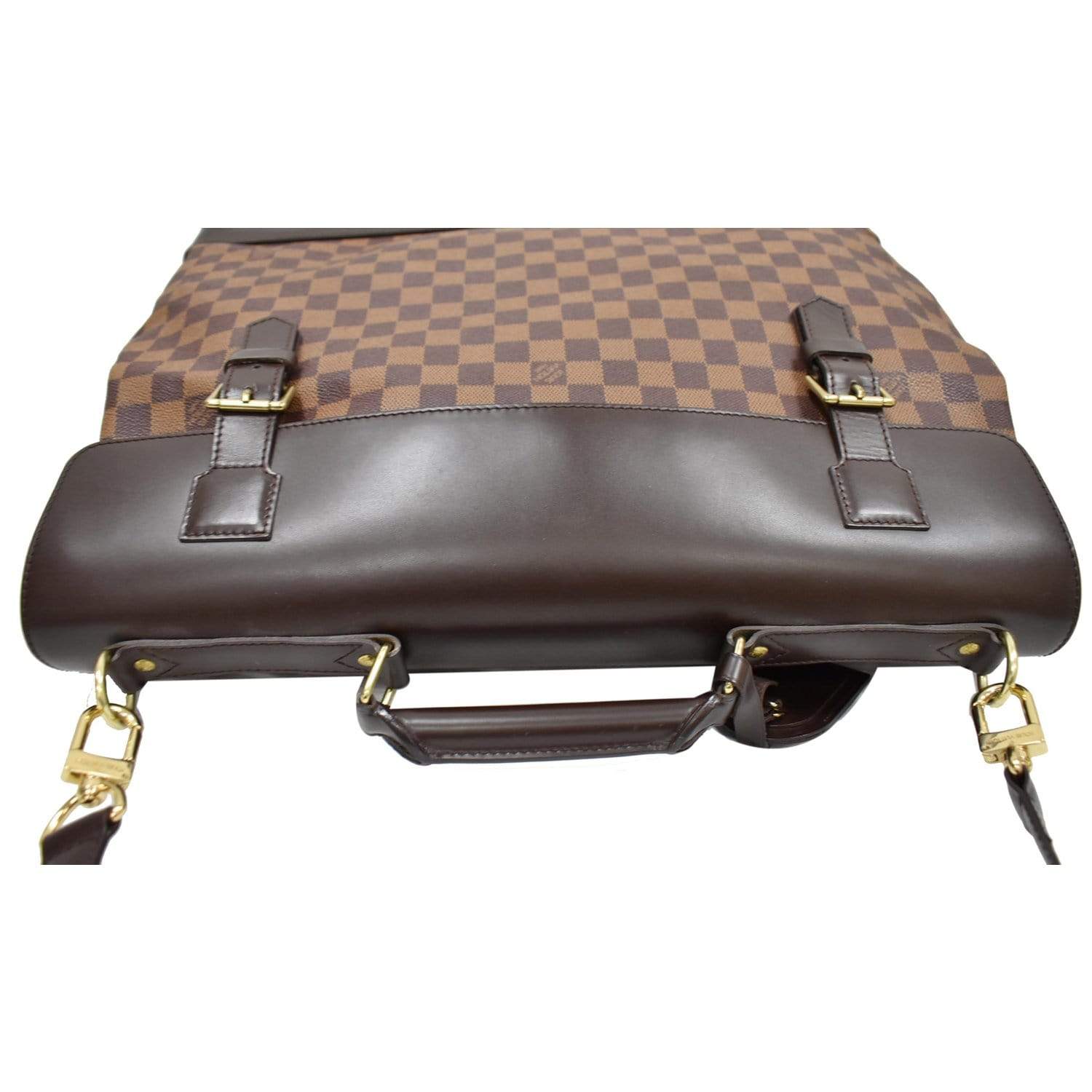 Louis Vuitton West End Bag Ebene Damier Brown Travel Luggage Bag