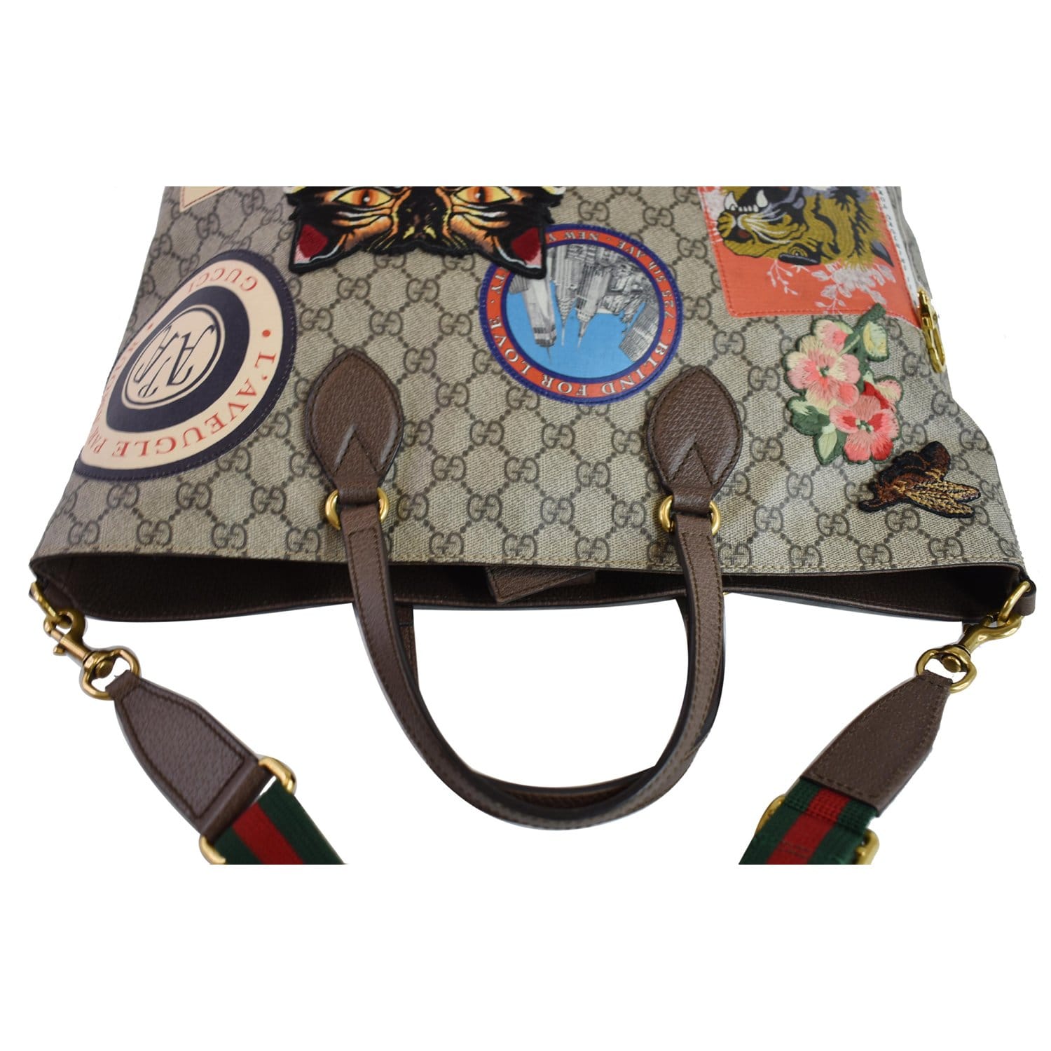 GUCCI X BALENCIAGA BB Supreme Monogram Mini Shoulder Bag replica -  Affordable Luxury Bags