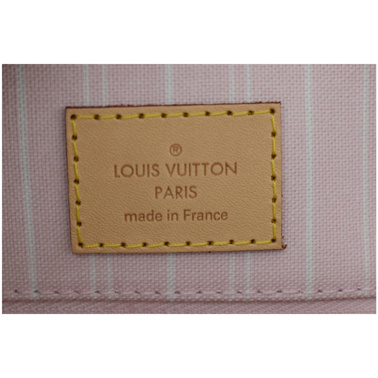 Louis Vuitton Light Pink Giant Monogram and Raffia by The Pool Hawaii Edition OnTheGo GM Gold Hardware, 2021 (Like New), Yellow/Pink Womens Handbag
