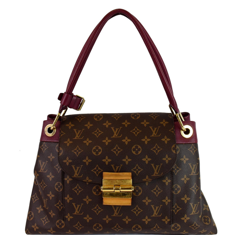 LOUIS VUITTON Monogram Canvas Olympe Shoulder Bag Purple