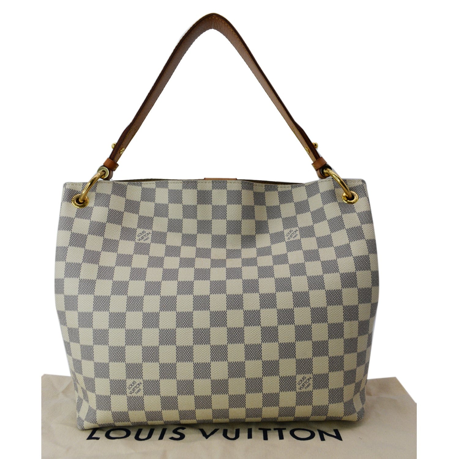 Buy Louis Vuitton Pre-loved Delightful Pm Damier Azur Shoulder Bag Pvc  Leather White 2023 Online