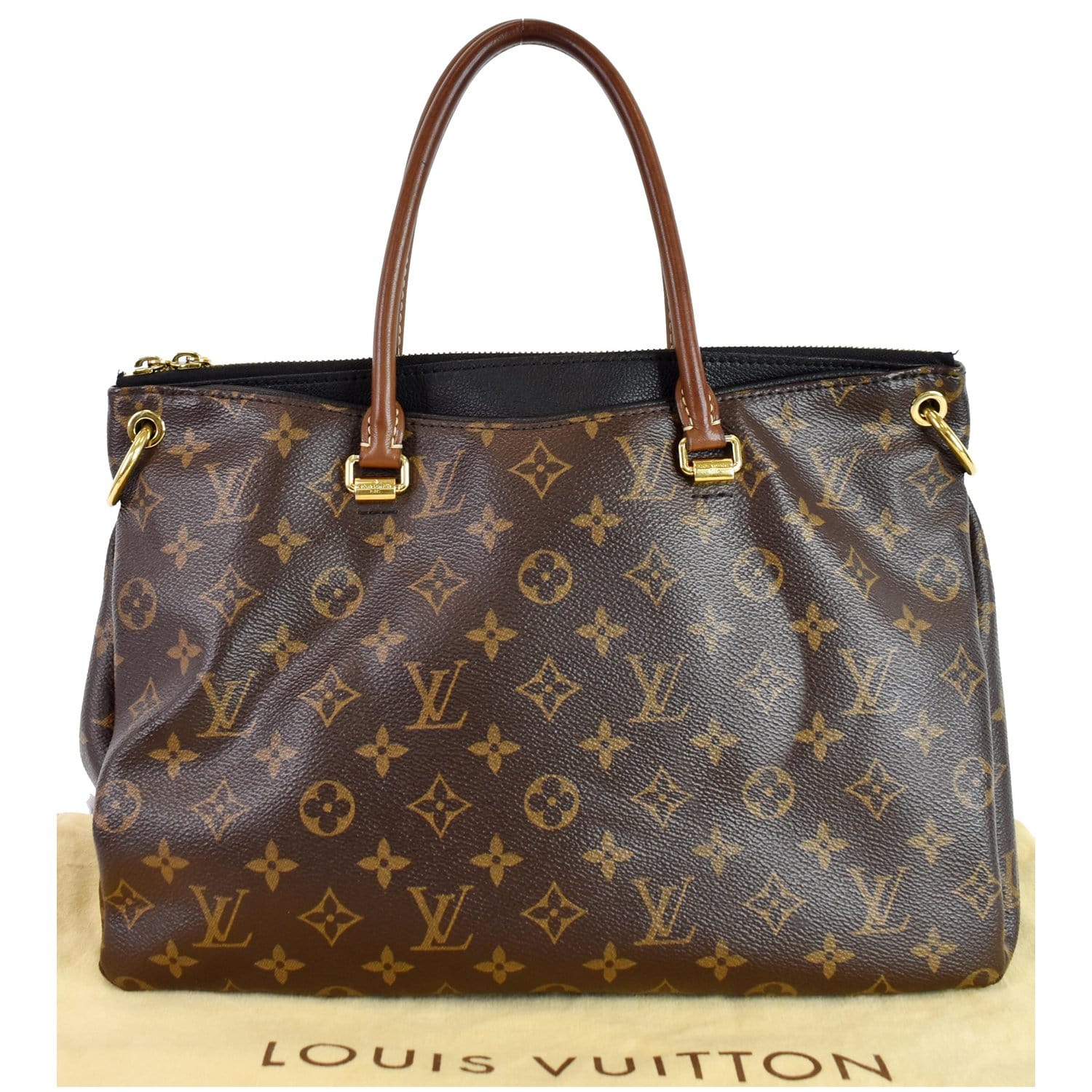 M41059 Louis Vuitton 2014 Pallas Monogram Canvas Handbag -Purple