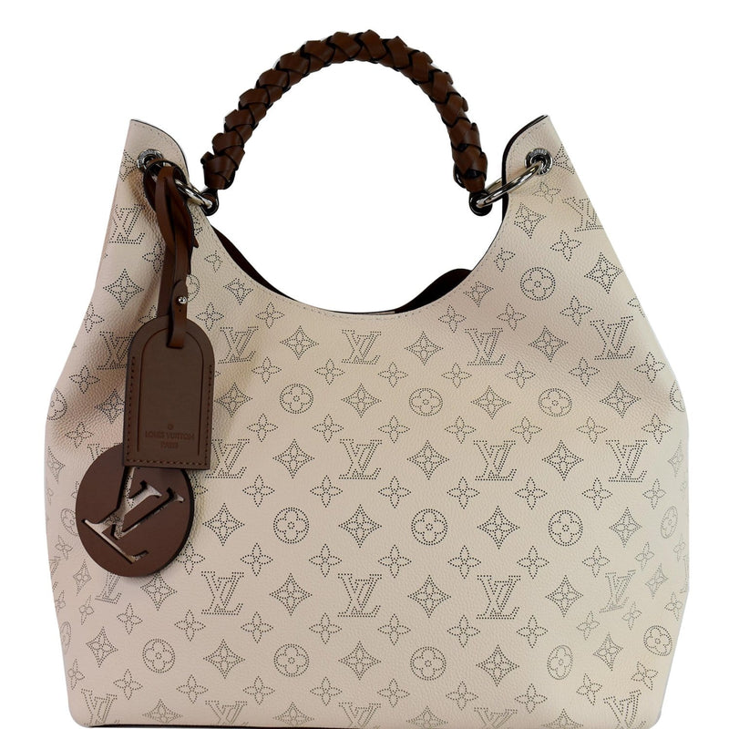 Carmel leather handbag Louis Vuitton Brown in Leather - 35407064