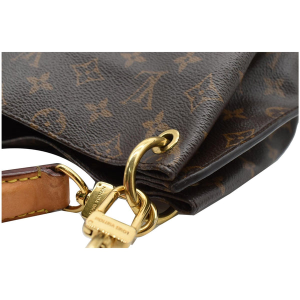 LOUIS VUITTON Metis Monogram Canvas Hobo Shoulder Bag Brown